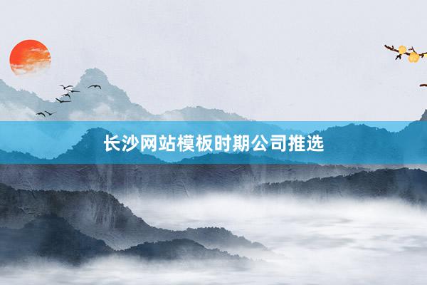 长沙网站模板时期公司推选